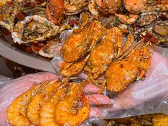 -东来菜馆•手抓海鲜家常菜•海鲜锅贴(鸽子窝店)