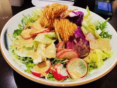 果蔬馓子大拌菜-城南往事·鲁菜·烤鸭(世茂宽厚里·大明湖店)