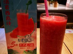 西瓜汁-牛腩之旅·牛腩牛杂煲(光启城美食城店)