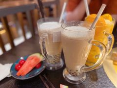 大红袍珍珠奶茶-湊湊火锅·茶憩(世博大道店)