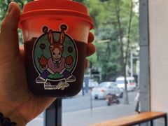-red donkey coffee