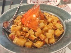 梭子蟹炒年糕-锦楼·臻选新杭帮(正大广场店)