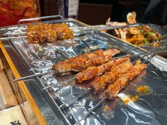 秘制羊肉小串-金太阳海鲜烧烤·本地人餐厅(东纬路旗舰店)