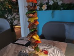 凯撒炭烤鸡肉串-蜜桃花开·中西融合菜E&W(南长街店)