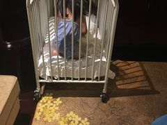 婴儿床很小，只适合2岁以内小宝-成都保利公园皇冠假日酒店(熊猫基地店)