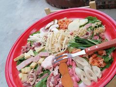 -陈叉子钢盆烤肉(中原万达店)