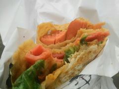 草鸡蛋煎饼豪华肉全加-何太吉·煎饼果子(海防路店)