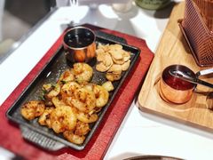 铁板虎仁虾-野萃山·潮汕厚果汁(十亩地店)