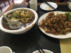 孜然羊肉-清真宏玉祥黄门脸餐厅(华荫东里店)