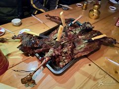 烤羊肉-若尔盖黑帐篷部落