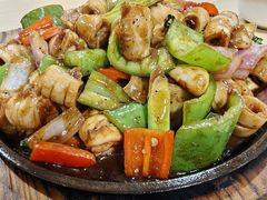 铁板肠头-合家欢农家菜