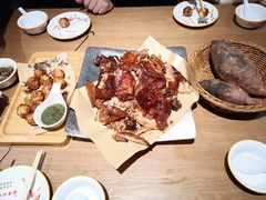 坑烤大公鸡-民窑私烤土窑坑烤大公鸡