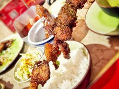 菠萝碳烤鸡腿-斗鸡饭场伙(新南门店)