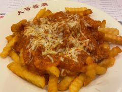 肉酱芝士焗薯条-大哥餐厅(西城花园店)