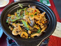 橄榄油香煎什锦鲜松茸-天厨妙香素食餐厅(清华店)