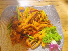 麻辣鱿鱼-冰川延边料理·炭烤串(原小木屋店)