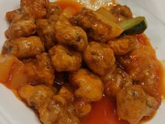 菠萝咕咾肉-功德林素菜饭庄(前门店)