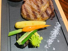 碳烤进口眼肉配时蔬-YUE·6·西式融合餐厅(外滩六号店)