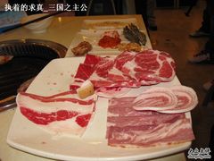 贺野-肉类拼盆&nbsp;013-贺野·自助炭火烤肉(紫藤路店)