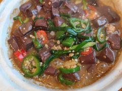 韭菜烩猪红-虾饺妹·酒家(海珠广场店)