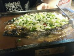 -探鱼·鲜青椒爽麻烤鱼(三水广场店)