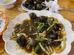 紫苏酸笋炒田螺-南记食粥坊·宵夜大排档(莲花总店)