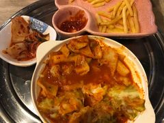 炸薯条-郑阿姨的家·이모네·韩料&烤肉(武川路店)