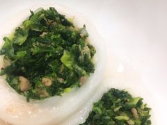 荠菜肉汤团-两户人家农家乐