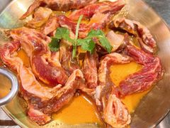 香烤牛肋条-又见炊烟炭火烤肉(五一新村店)