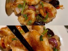 黑蒜大千爆虾球-北京四季酒店·采逸轩