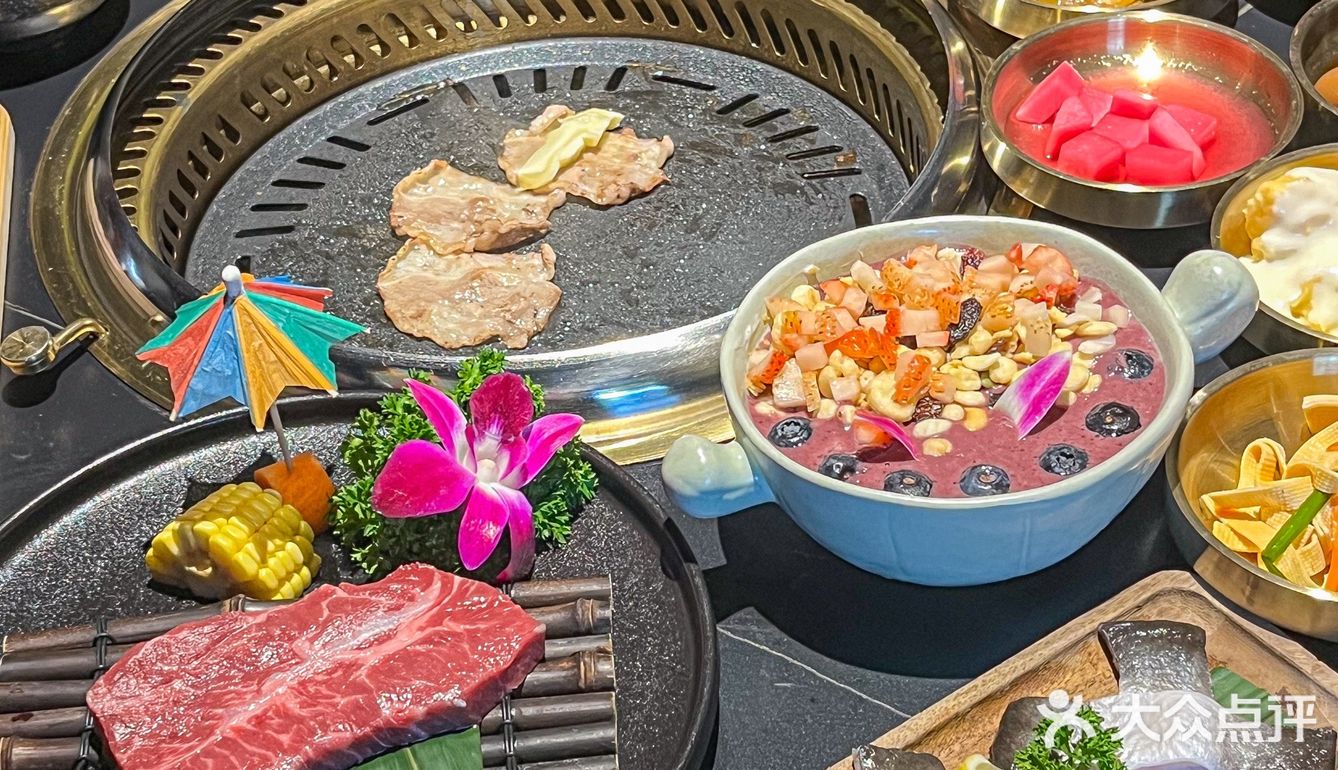 终于在佛山吃到了‼️韩剧同款烤肉➕料理   