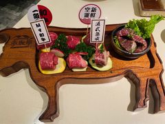 M9和牛七品盛合（湿式熟成）-赤坂亭M9和牛烧肉·日料398放题(万达店)