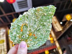 面拖桑树叶-天台徐家小吃