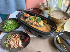 炭烧猪颈肉-CHINCHIN 青青·泰国料理(万象食家店)