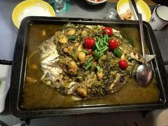 -探鱼·鲜青椒爽麻烤鱼(广州花都来又来店)