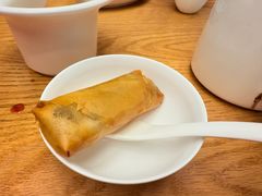 嫩汁六月黄春卷-苏小柳点心·手作小笼包(CP静安寺分院)