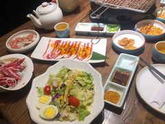 -明洞阿姨·韩式酱蟹烤肉·创意料理(三元桥店)