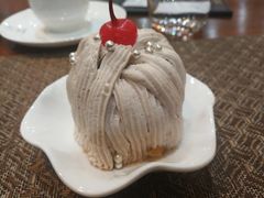 栗子蛋糕-大佛寺高级素食自助餐厅