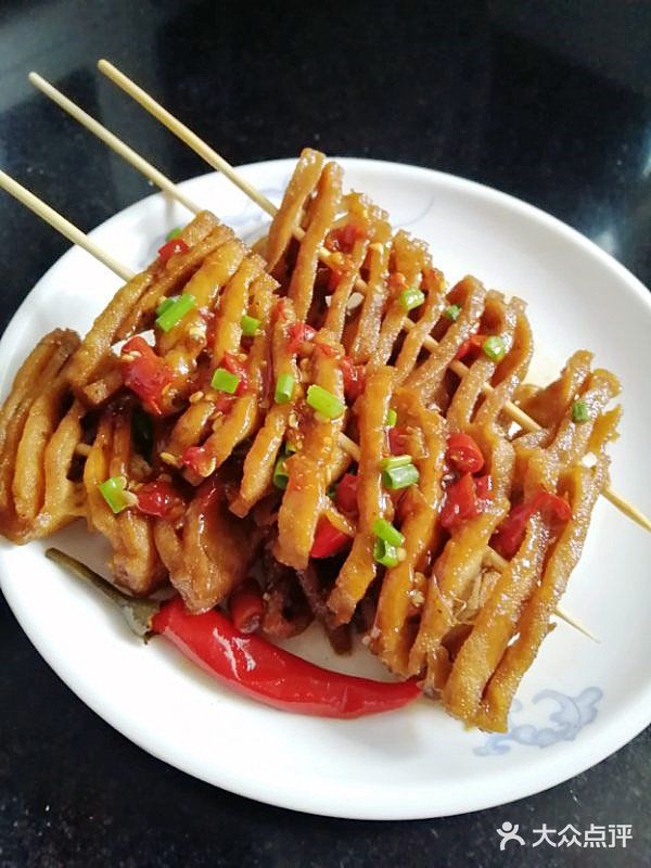 回味儿时街头小吃~香辣兰花干