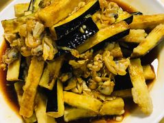 蛤蜊肉拌茄子-华春餐馆(鱼山路店)