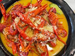 金汤蒜泥龙虾-香满锅老北京羊蝎子火锅·家常菜(新街口店)