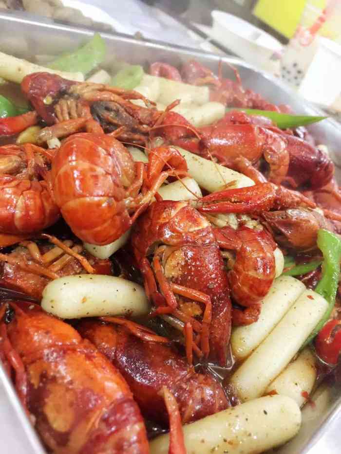 阿木龙虾(河间路店)-"这里虽然也是阿木,但是肯定没有总店热闹,.