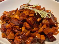 红烧肉炒笋丁-玫瑰厅上海菜(兴国路店)