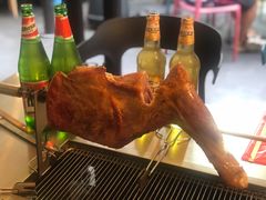 烤羊腿-大汗烧烤滩羊馆(清水河公园店)
