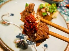 蒜香牛肉粒-久喜番和牛烧肉酒场(北辰三角洲店)