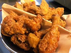 炸全鸡一半一半-富乐满韩国正宗炸鸡韩国料理(虹泉路店)