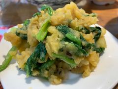 小白菜土豆泥-韩师傅老大同刀削面(北苑路店)