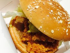 香辣鸡腿堡-肯德基(新凌云店)