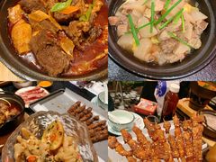 -何妹湿辣牛肉·粤式烧烤砂煲(桂雅路店)