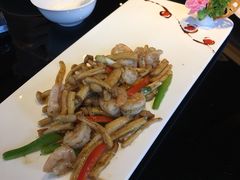 黑椒菌菇虾仁-富力威斯汀酒店-中国元素中餐厅(武昌临江店)